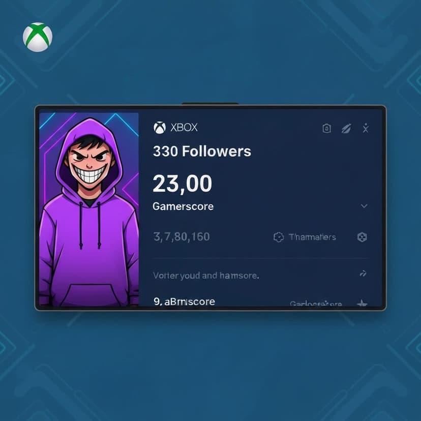 Xbox profile stats