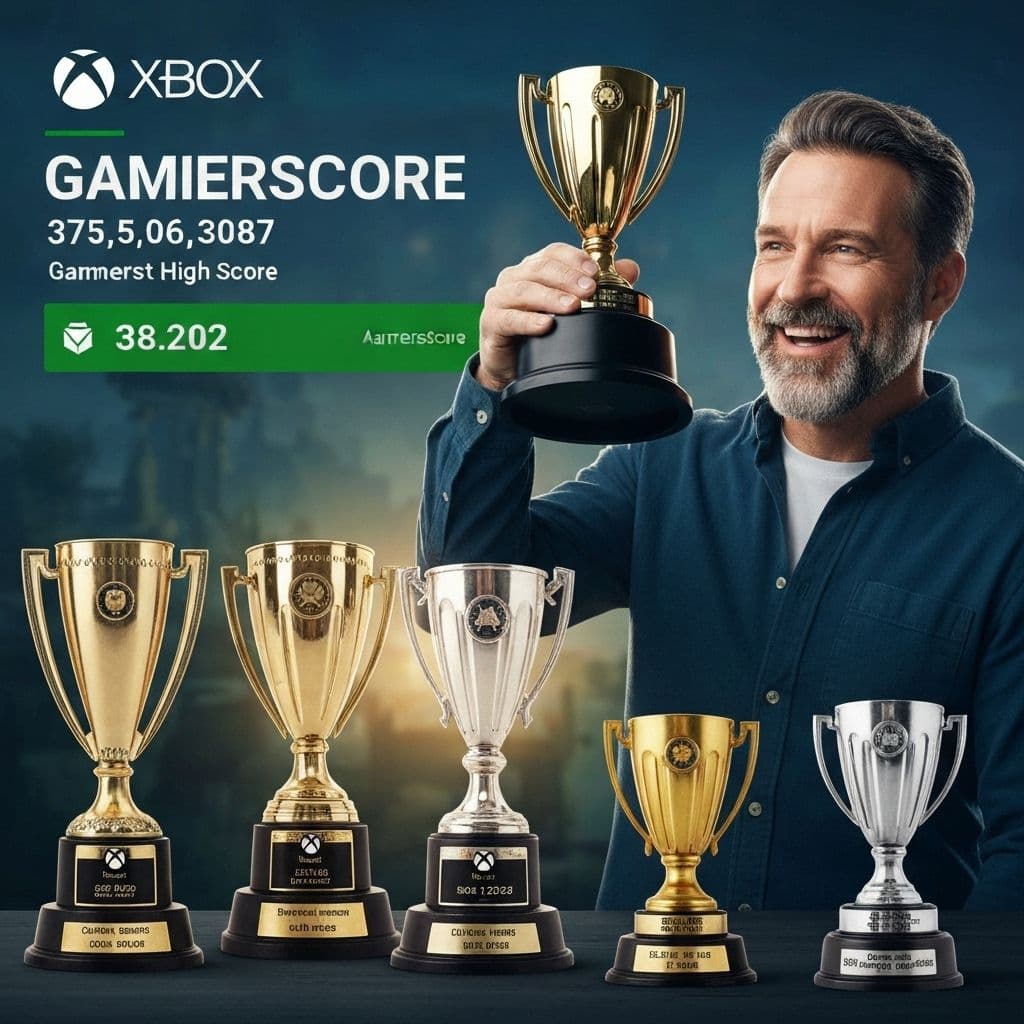 Xbox achievements and gamerscore