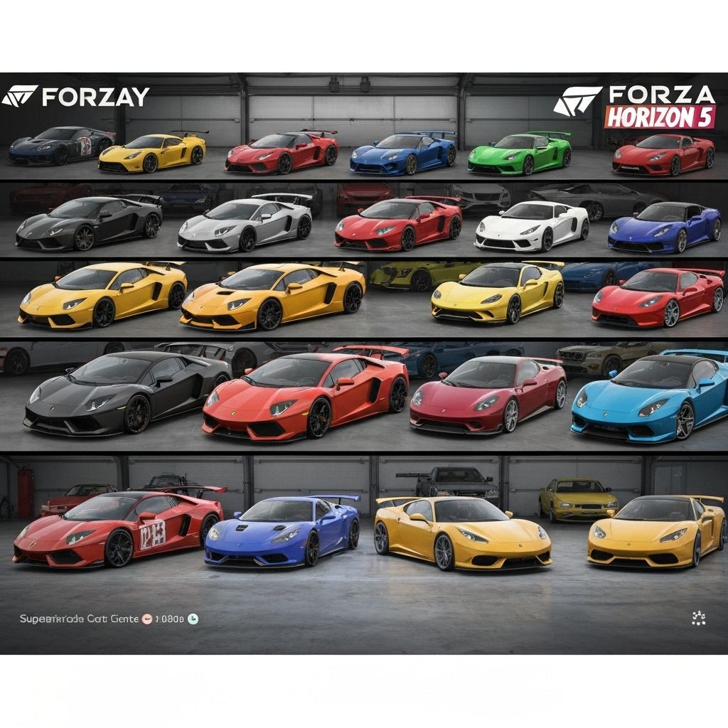 Modded Forza Horizon 5 Accounts